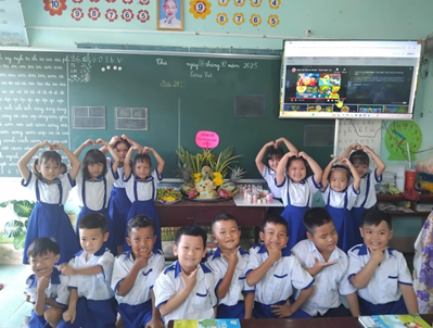 Phần thưởng của lớp đạt được