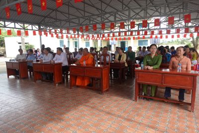 Trường Tiểu Học Vĩnh Bình Bắc 3 tham gia cùng với Chi Bộ Ấp Bình An Ngày Hội Đại Đoàn Kết toàn dân tộc năm 2025
