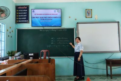 KHẢO SÁT ĐÁNH GIÁ NĂNG LỰC TIẾNG ANH HỌC SINH TRÊN ĐỊA BÀN TỈNH AN GIANG – NGÀY 27/3/2026
