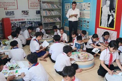 KHÔNG GIAN ĐỌC TẠI TRƯỜNG TIỂU HỌC VĨNH BÌNH BẮC 3